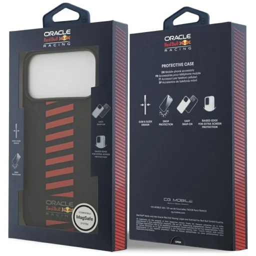 iPhone 17 Pro Max Red Bull Meshed Powerbar MagSafe sötétkék tok - 8