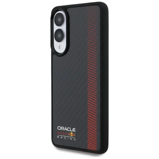 Samsung Galaxy S25 Edge Red Bull Valódi Karbon Szálas Powerbar MagSafe tok fekete - 2