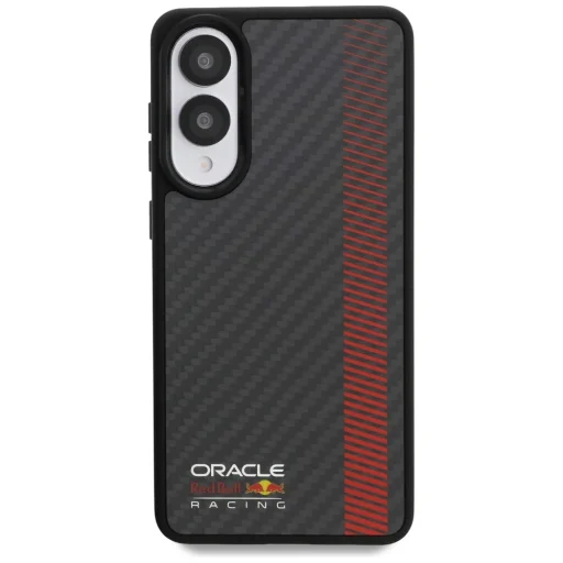 Samsung Galaxy S25 Edge Red Bull Valódi Karbon Szálas Powerbar MagSafe tok fekete - 3