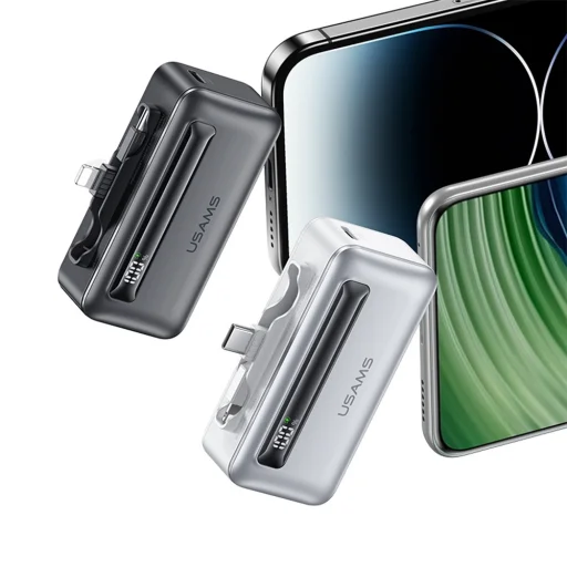 USAMS Powerbank 4500mAh USB-C/Lightning 20W PD Gyors Töltés tarnish XB Series 4K5CD23301 - 3