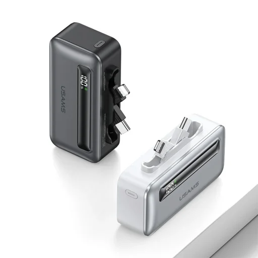 USAMS Powerbank 4500mAh USB-C/Lightning 20W PD Gyors Töltés tarnish XB Series 4K5CD23301 - 4