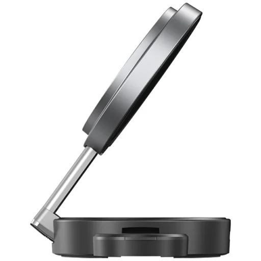 USAMS Összecsukható 3 az 1-ben 15W induktív töltő telefonhoz/Apple Watch-hoz/fülhallgatókhoz CD234 fehér - 6