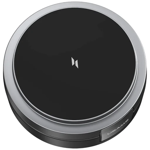 USAMS Összecsukható 3 az 1-ben 15W induktív töltő telefonhoz/Apple Watch-hoz/fülhallgatókhoz CD234 fehér - 5