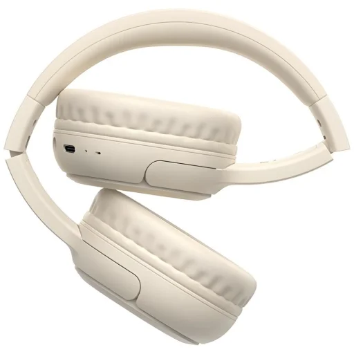 USAMS Yun Sorozat Bluetooth 5.3 On-Ear Fejhallgató Bézs TDLYEJYX02 (USAMS-YG23) - 6