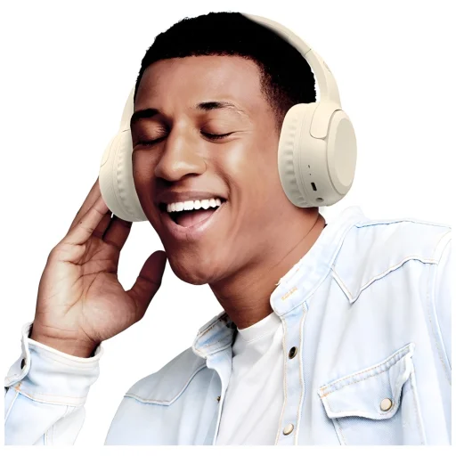 USAMS Yun Sorozat Bluetooth 5.3 On-Ear Fejhallgató Bézs TDLYEJYX02 (USAMS-YG23) - 9