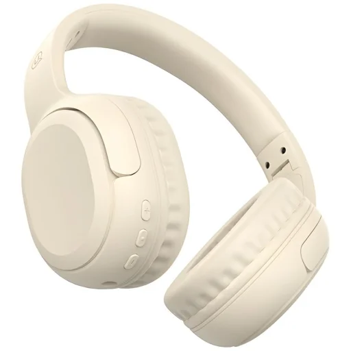 USAMS Yun Sorozat Bluetooth 5.3 On-Ear Fejhallgató Bézs TDLYEJYX02 (USAMS-YG23) - 4