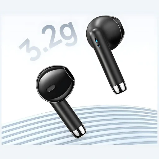 USAMS Bluetooth 5.3 TWS IA II Series vezeték nélküli fülhallgató lila BHUIAII03 (USAMS-IAII15) - 6