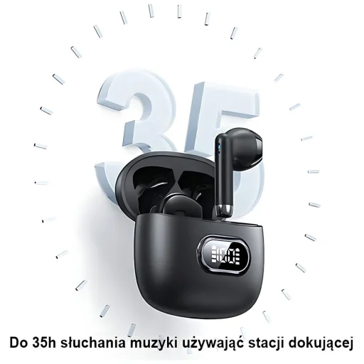 USAMS Bluetooth 5.3 TWS IA II Series vezeték nélküli fülhallgató lila BHUIAII03 (USAMS-IAII15) - 5