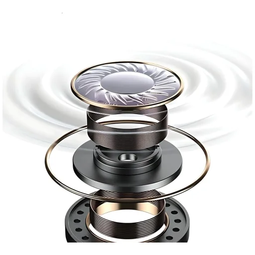 USAMS Bluetooth 5.3 TWSTD Sorozat Vezeték nélküli Fülhallgató Fehér BHUTD01 (TD22) - 8