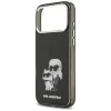  iPhone 17 Pro Fekete Karl Lagerfeld IML Aquarelle Karl & Choupette & Logo MagSafe tok thumbnail