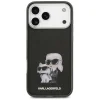  iPhone 17 Pro Fekete Karl Lagerfeld IML Aquarelle Karl & Choupette & Logo MagSafe tok thumbnail