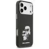  iPhone 17 Pro Fekete Karl Lagerfeld IML Aquarelle Karl & Choupette & Logo MagSafe tok thumbnail