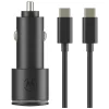 Motorola TurboPower 45W Dual USB-A/USB-C autós töltő 1m USB-C kábellel fekete thumbnail