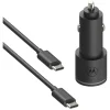 Motorola TurboPower 45W Dual USB-A/USB-C autós töltő 1m USB-C kábellel fekete thumbnail