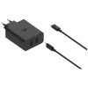 Motorola TurboPower 125W Dual 2x USB-C töltő USB-C kábel 1m fekete thumbnail
