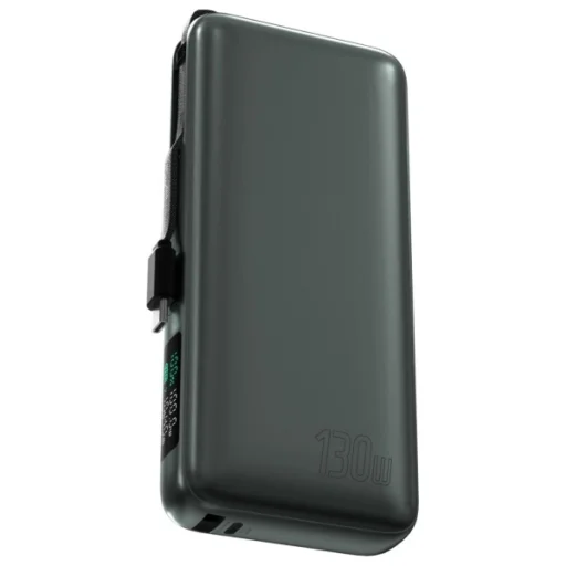 4smarts Powerbank Enterprise 20000mAh 130W beépített USB-C kábellel szürke - 2