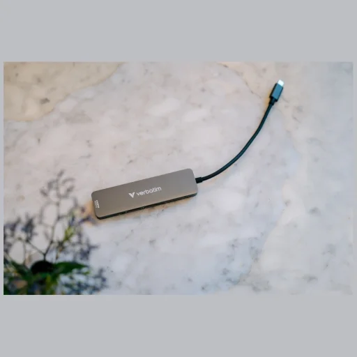 Adapter Hub Verbatim USB-C/HDMI/USB-A 3.2/USB-A 2.0/SD/microSD alumínium 32156 - 10