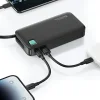 Termék név: USAMS Powerbank visszahúzható kábellel USB-C 10000 mAh PD 20W Gyors töltés XY sorozat fehér thumbnail