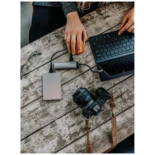 Verbatim USB-C Hub Adapter - 4xUSB-A 3.2 alumínium 49147 - 7