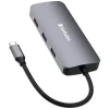 Verbatim Alumínium Adapter Hub USB-C - HDMI/3xUSB-A/SD/microSD/2xUSB-C/Ethernet 32152 thumbnail