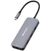 Verbatim Alumínium Adapter Hub USB-C - HDMI/3xUSB-A/SD/microSD/2xUSB-C/Ethernet 32152 thumbnail