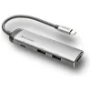 Verbatim USB-C Hub Adapter - USB-C/2xUSB-A 3.0/HDMI alumínium 49140