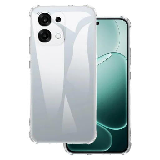 Oppo A6 Pro 4G / A6 Pro 5G Techsuit - Ütésálló Átlátszó Szilikon - Átlátszó tok - 1