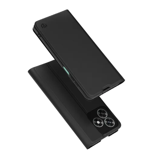 Honor X5c Plus Techsuit Magskin Book - Fekete tok - 1