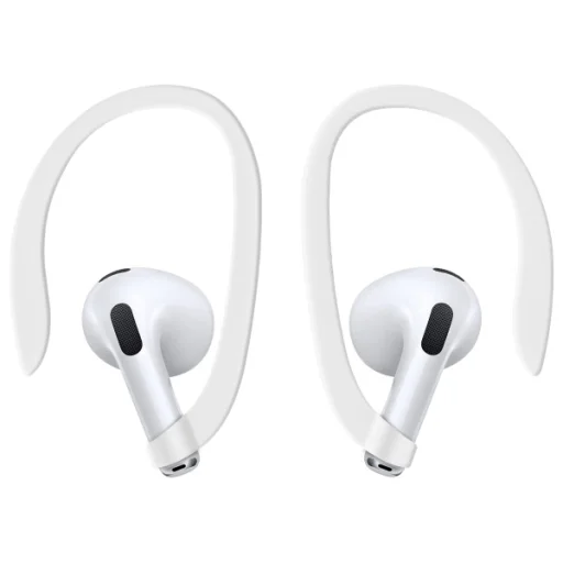 Uniq Nexo AirPods 4 + Fülkampók Szilikon tok - kék - 6