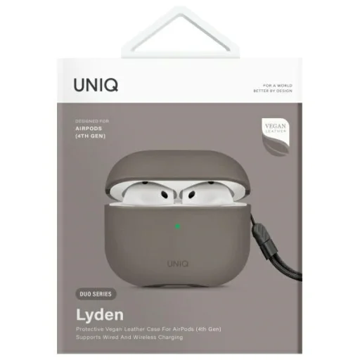 Uniq Lyden DS AirPods 4 tok - Szürke - 3