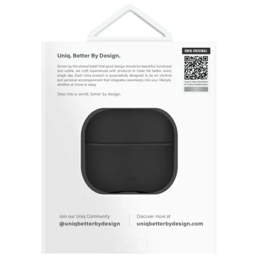 Uniq Lyden DS AirPods 4 tok - Fekete - 4