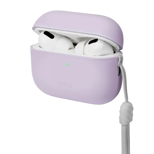 Uniq Lino Szilikon AirPods Pro 2 Tok - Lila - 2