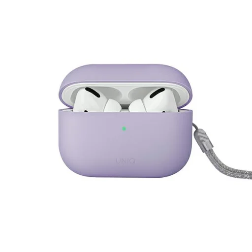 Uniq Lino Szilikon AirPods Pro 2 Tok - Lila - 1