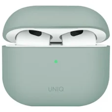Uniq Lino Szilikon AirPods 4 Tok - Zöld