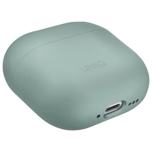 Uniq Lino Szilikon AirPods 4 Tok - Zöld - 4