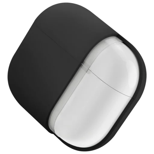 Uniq Nexo AirPods 4 + Ear Hooks szilikon tok - fekete - 5