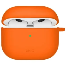Uniq Nexo AirPods 4 + Ear Hooks szilikon tok - narancs