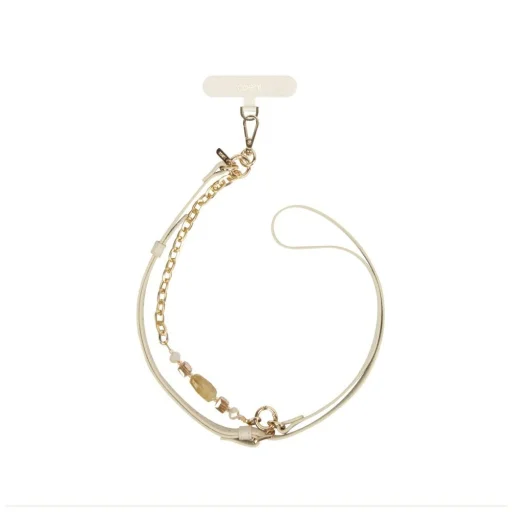 Uniq Coehl Caryne 2-az-1-ben telefon nyakpánt - krém - 1