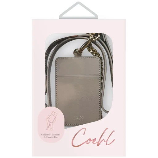 Uniq Coehl Caryne 3 az 1-ben telefontartó nyakpánt kártyatartóval - Szürke - 3