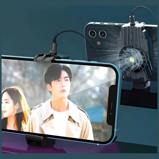 AWEI X31 hordozható mini ventilátor fekete - 6