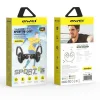 AWEI A849BL fekete bluetooth sport fejhallgató - 2