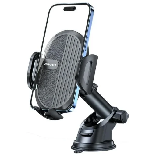 AWEI X72 autós tartó műszerfalra fekete - 1