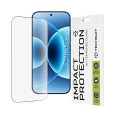 Xiaomi 17 Fekete Techsuit - 111D Teljes Lefedettségű / Teljes Ragasztós Üveg üvegfólia