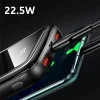 USAMS PB58 10000mAh 22.5W QC3.0 + PD Gyors Töltés fekete Powerbank thumbnail