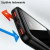 USAMS PB58 10000mAh 22.5W QC3.0 + PD Gyors Töltés fekete Powerbank thumbnail