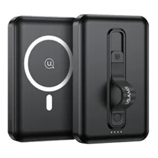 USAMS powerbank PB64 10000mAh 20W QC3.0+PD mágneses vezeték nélküli Gyors Töltés fekete 10KCD17301 (US-CD173)