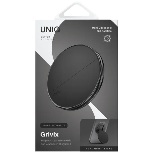 Uniq Grivix Classic 360 Mount&amp;Grip Állvány Mágneses Tartó - Fekete - 4