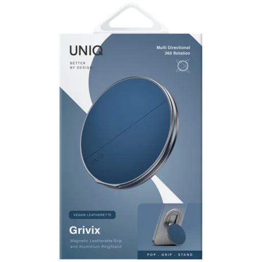 Uniq Grivix Classic 360 Mount&amp;Grip Stand mágneses tartó - Kék - 4