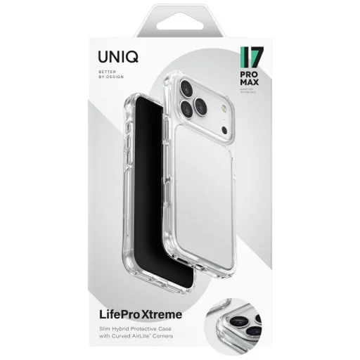 Uniq Lifepro Xtreme tok iPhone 17 Pro Max - Átlátszó - 6