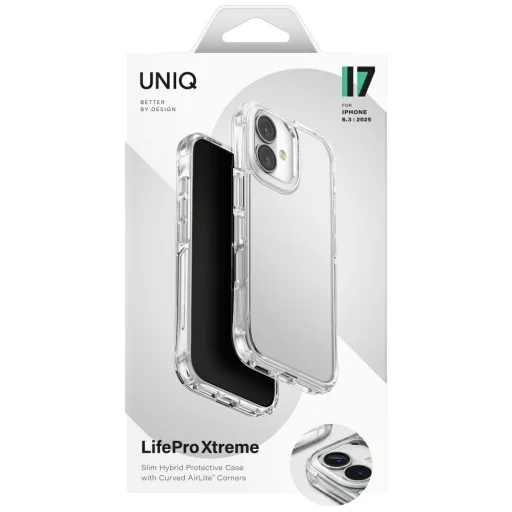 Uniq Lifepro Xtreme tok iPhone 17 - Átlátszó - 5